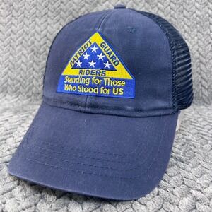 Patriot Guard Riders Mens Navy KC Caps Trucker Hat Mesh Back Adjustable OSFA